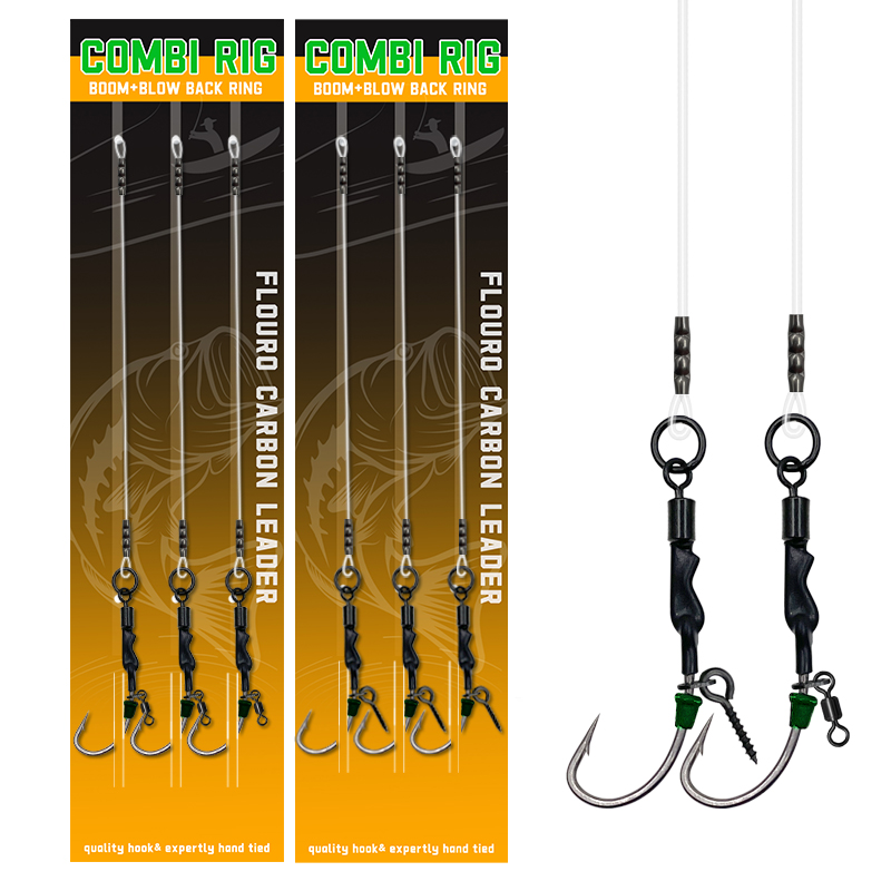 Fishing Hook Assortment - 3/6pcs Premium Carp Fishing Hooks Kit