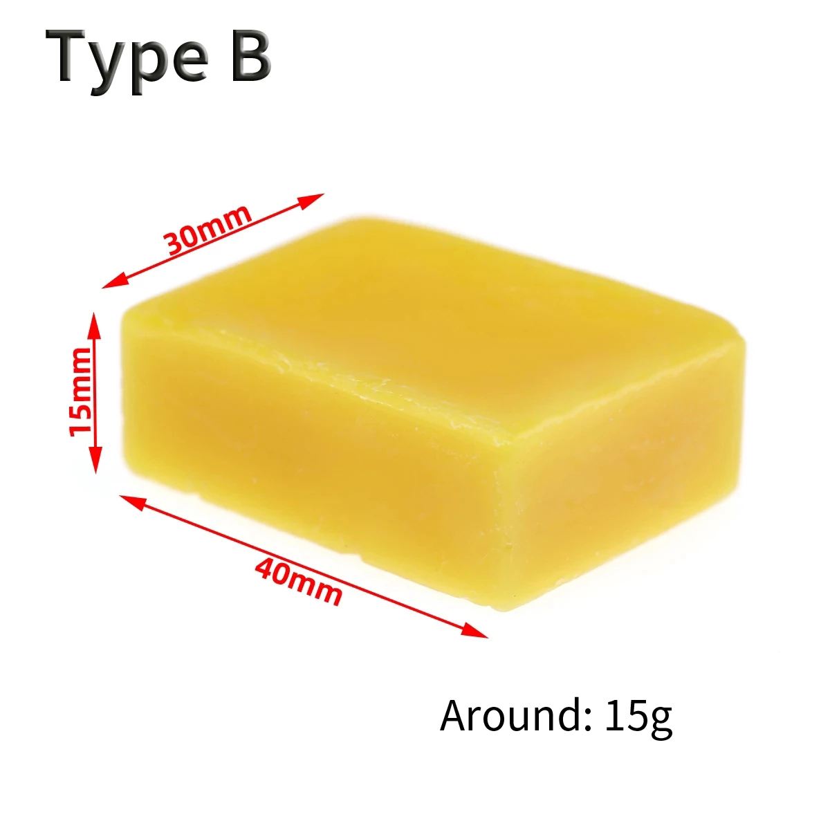 Fly Tying Dubbing Wax Block Ny - Fishing Hook Size recension och pris