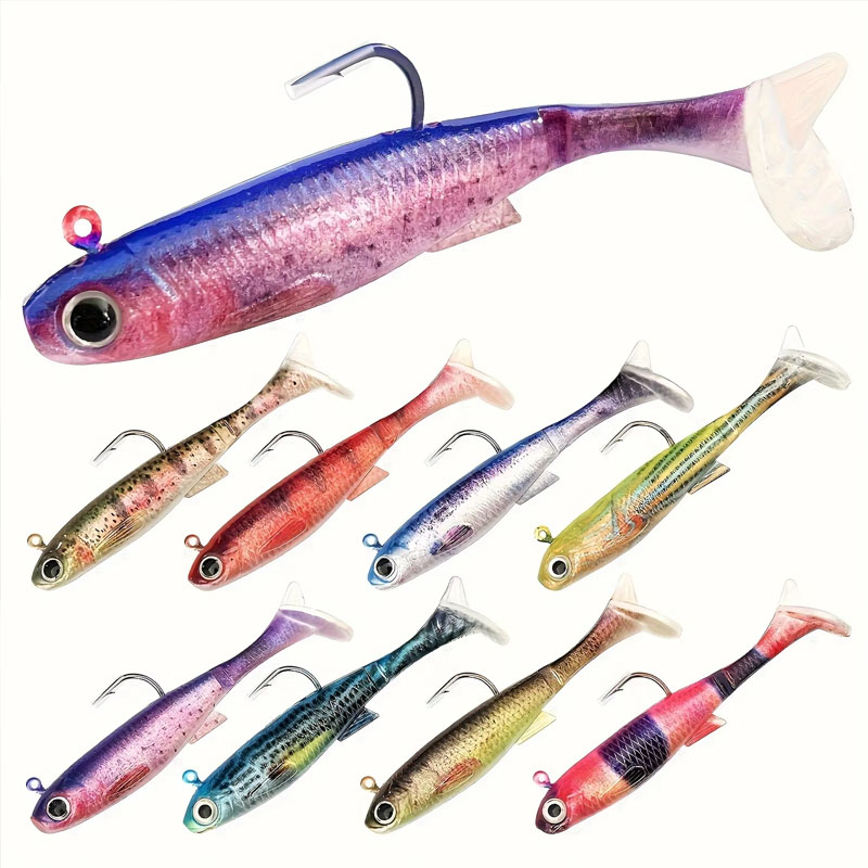 Pre-Rigged Sea Bass Lure | 3-P - Fishing Hook Weedless recension och pris