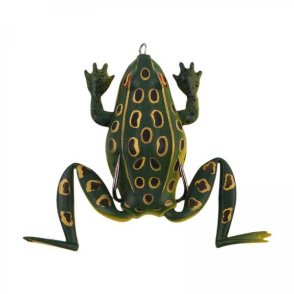 Lifelike Frog Topwater Lure So - Fishing Hook Weedless recension och pris