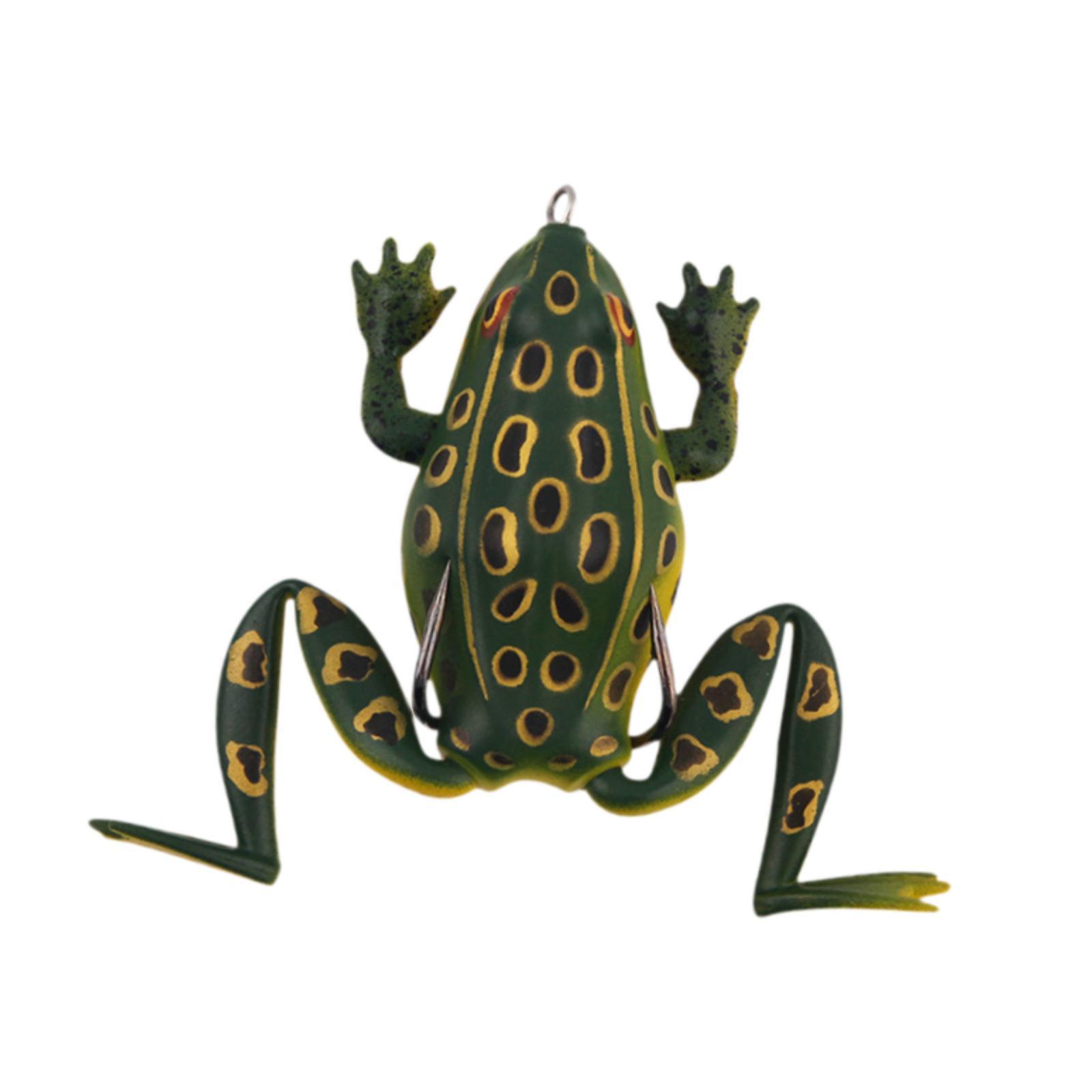 Lifelike Frog Topwater Lure So - Fishing Hook Weedless recension och pris