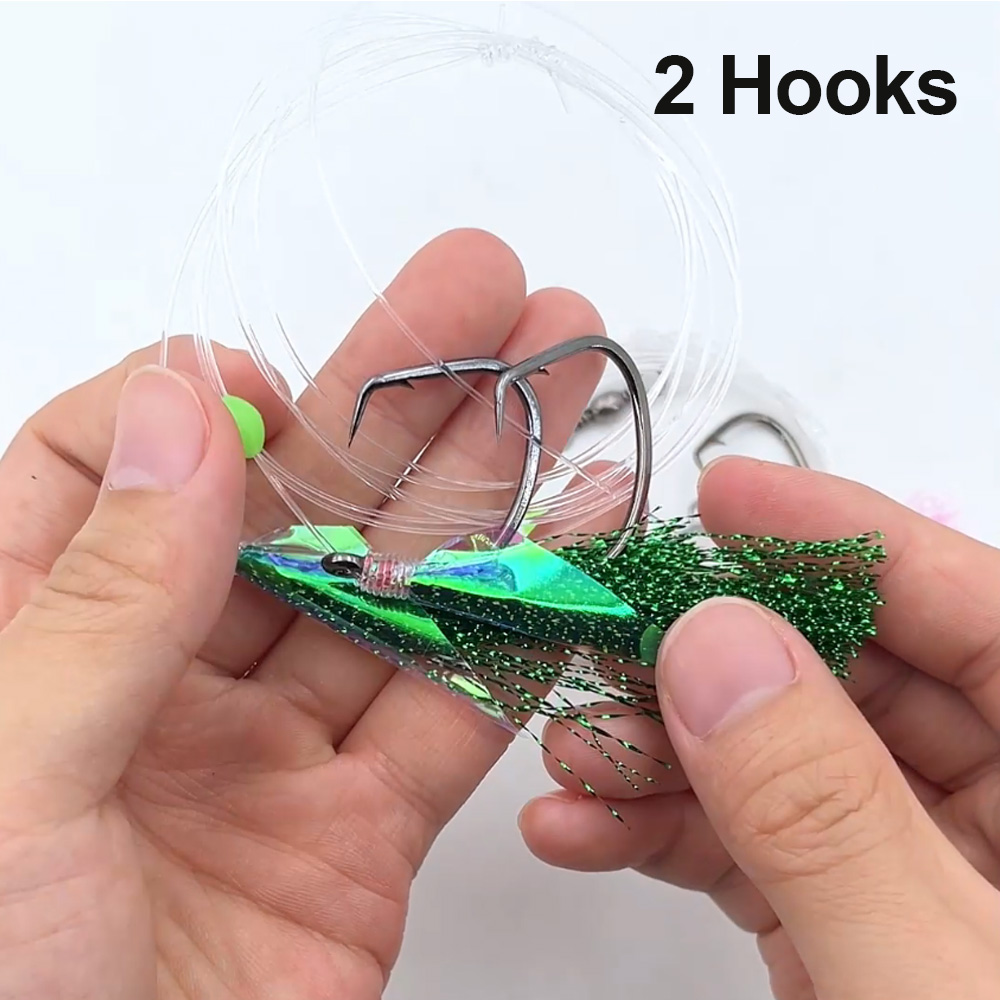 Bimoo 10packs Seawater Fishing - Fishing Hook Size recension och pris