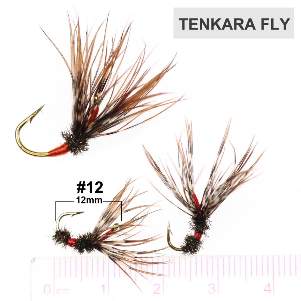 Bimoo 24PCS/Box Tenkara Flies  - Fishing Hook Size recension och pris