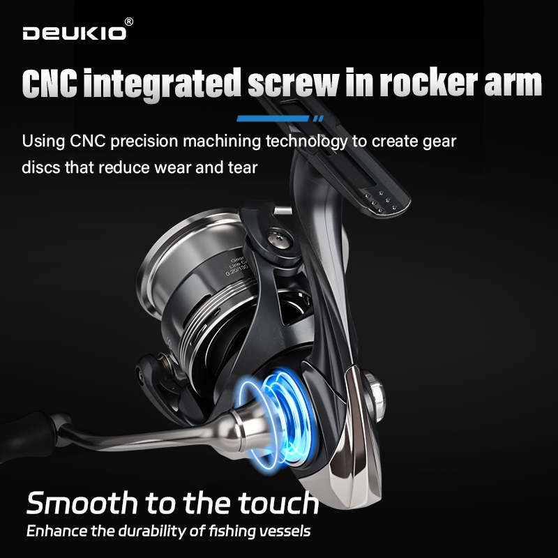 DEUKIO Sea Fishing Spinning Re - Abu Garcia Reel Max recension och pris