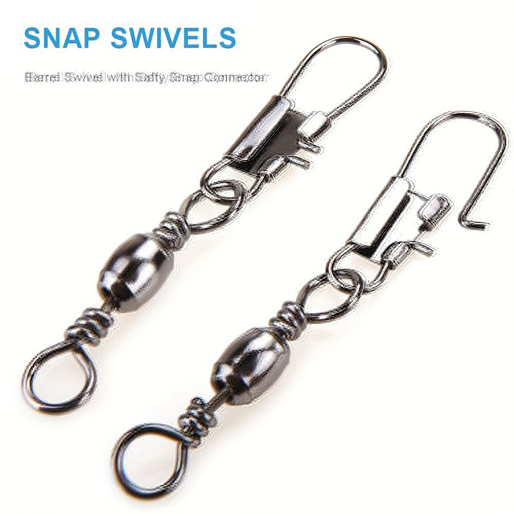 100Pcs/Lot 4#6#8#10#12# Swivel - Fishing Hook Assortment recension och pris