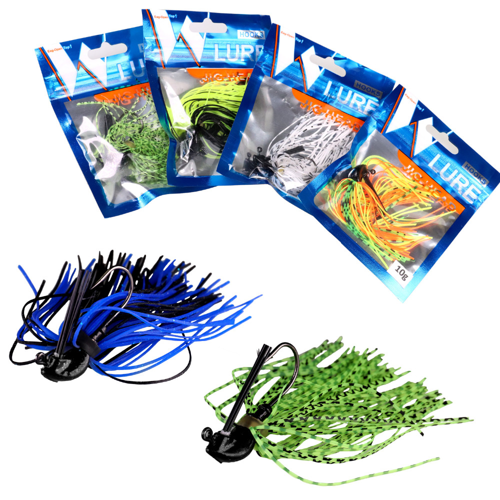 10pcs 7g 10g 14g Weedless Jig  - Fishing Hook Weedless recension och pris