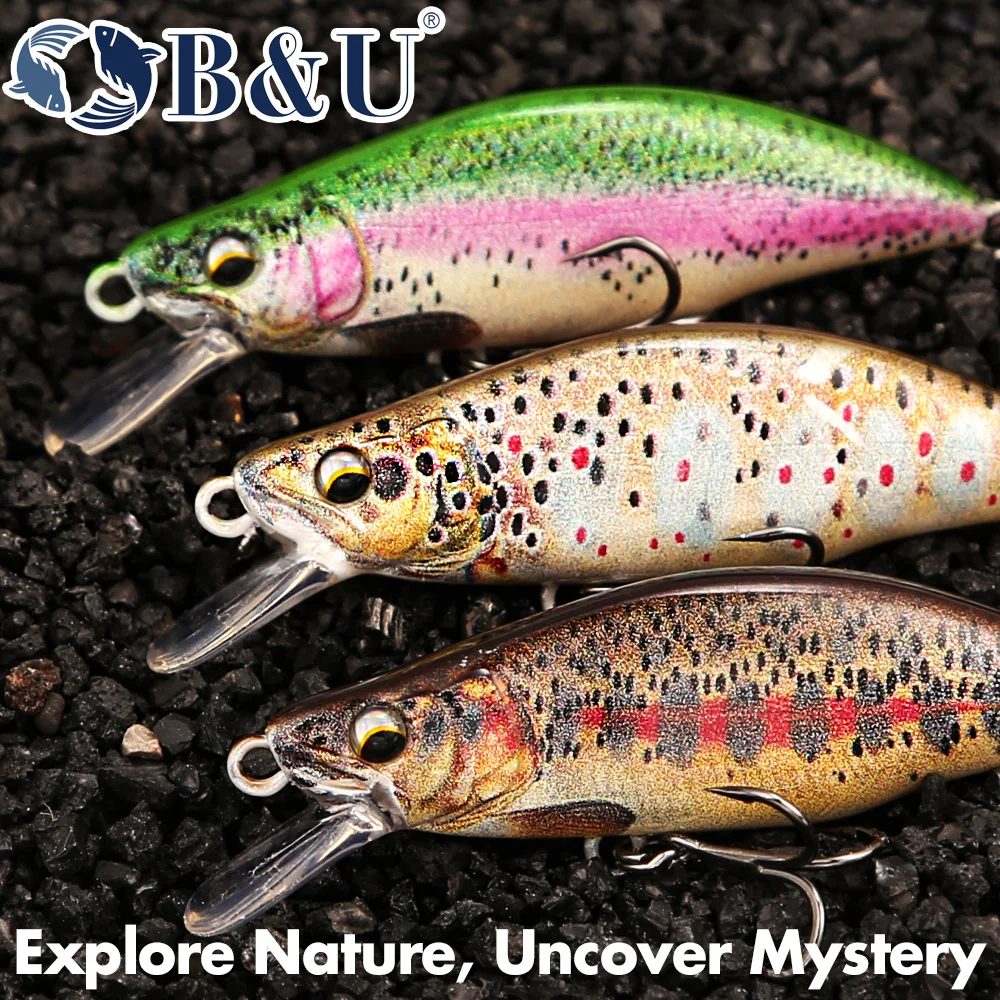 B&U Trout Pattern Hard Bait Si - Fishing Hook Assortment recension och pris