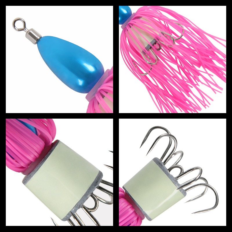 37g Weedless Football Jig Head - Fishing Hook Weedless recension och pris
