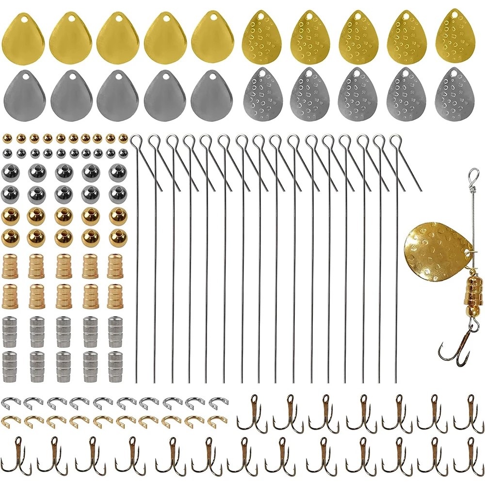 140Pcs Fishing Lures Making Ki - Fishing Hook Treble recension och pris