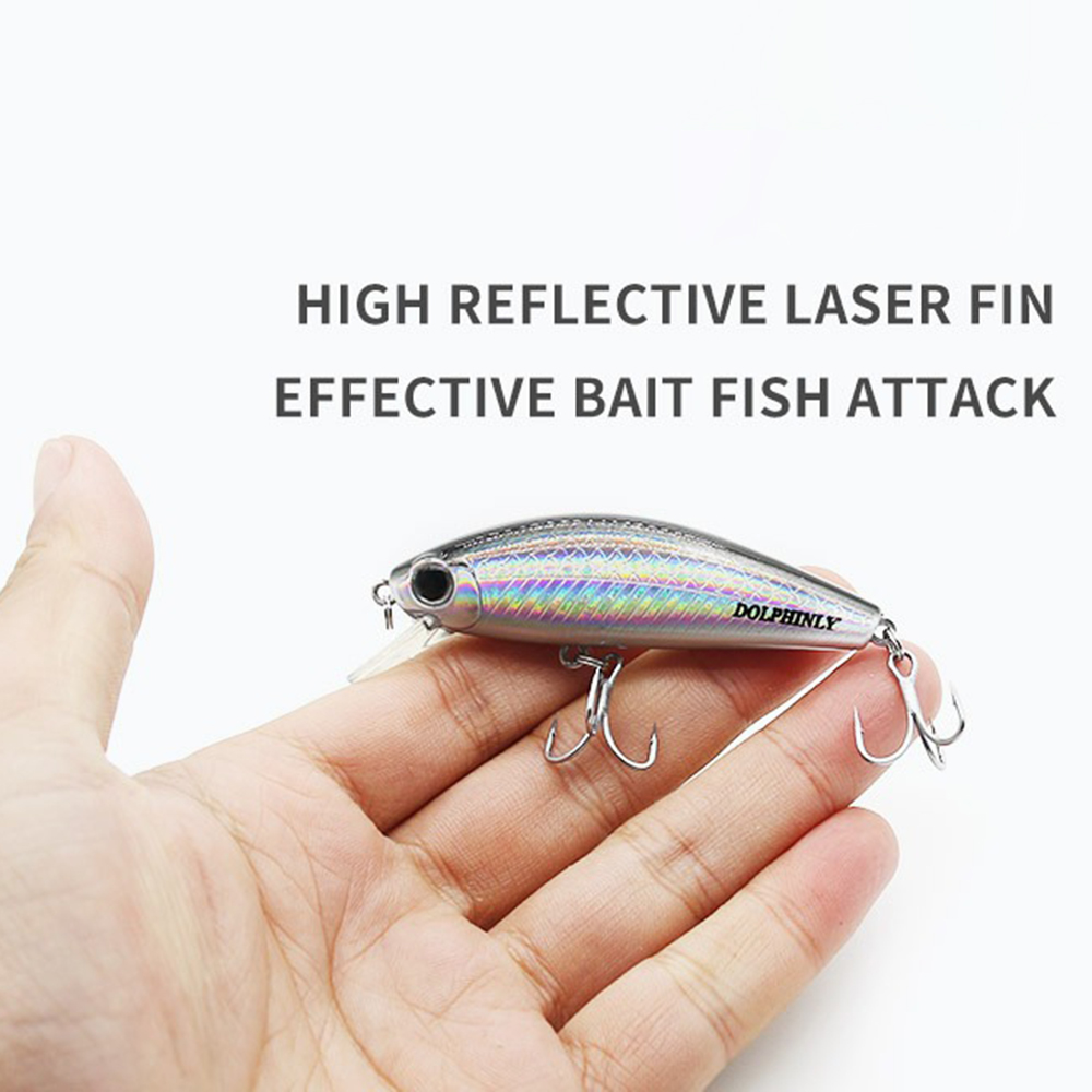 Sinking Minnow Fishing Lures 1 - Fishing Hook Treble recension och pris