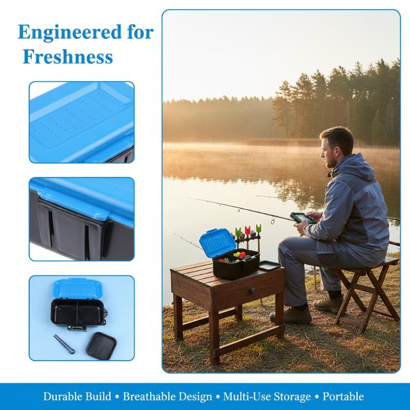 Portable Fishing Lure Box Case - Fishing Hook Box recension och pris