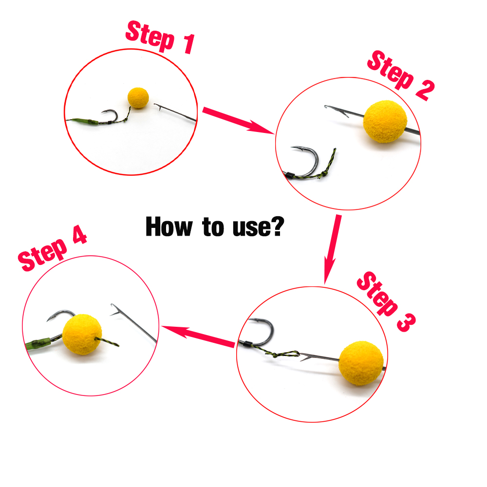 MNFT 1PC Carp Fishing Tools Ba - Fishing Hook Stainless Steel recension och pris