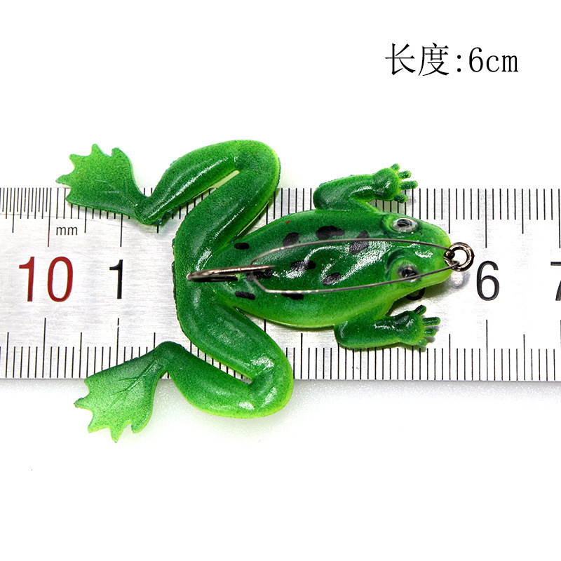 Weedless Soft Frog Lure With H - Fishing Hook Weedless recension och pris