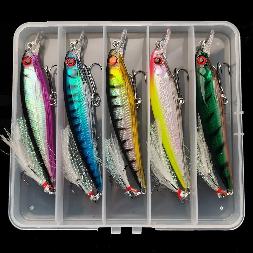 5pcs/box Laser 3D Eyes Bionic  - Fishing Hook Box recension och pris