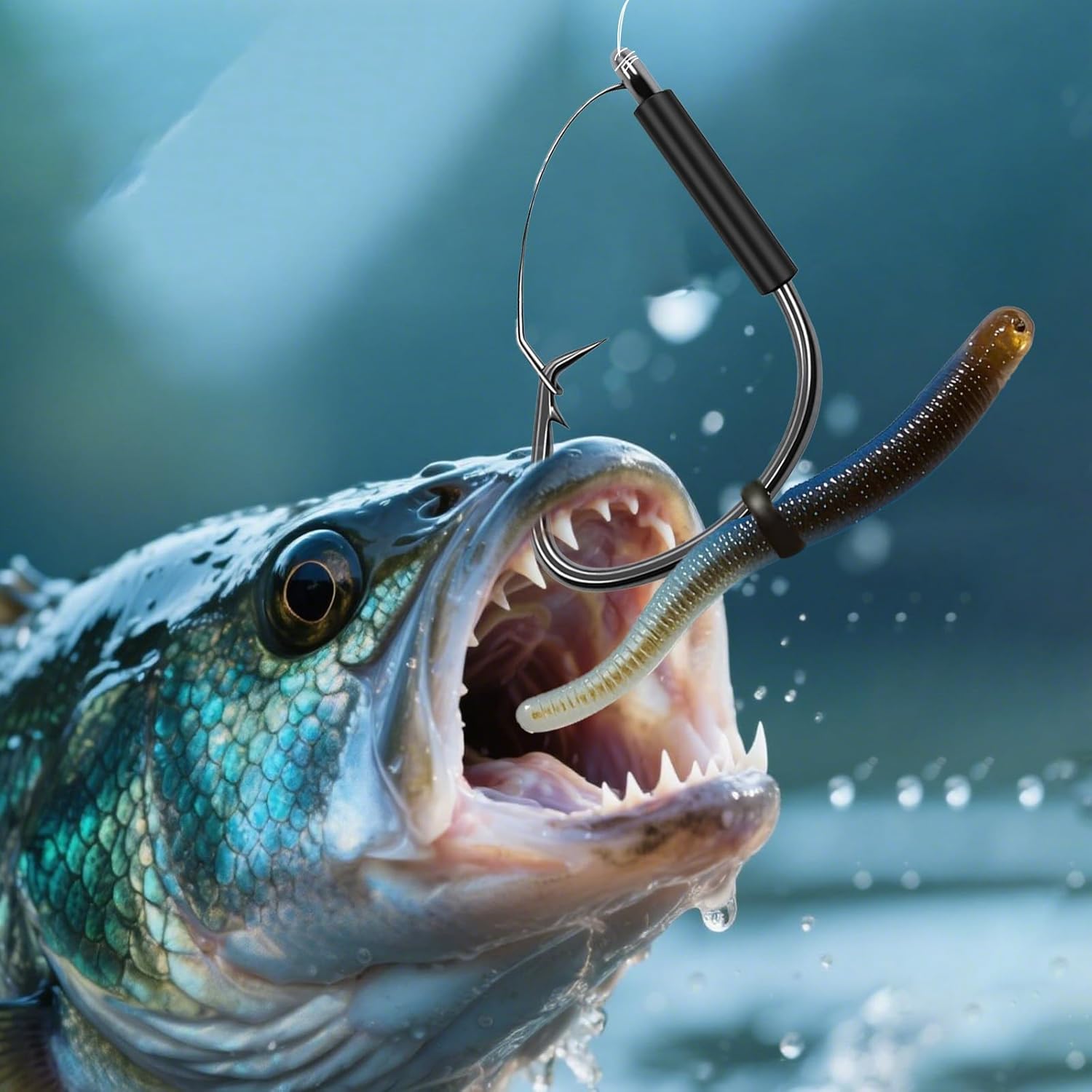 FishTrip Weedless Wacky Rig Ho - Fishing Hook Weedless recension och pris