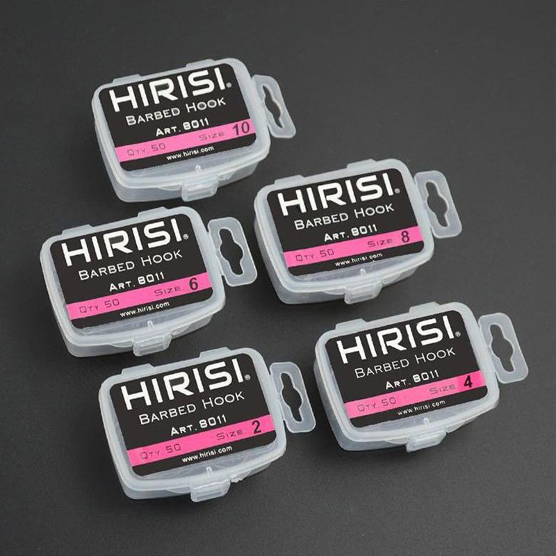 {YY30} Hirisi 50 Pcs Boxed Hoo - Fishing Hook Box recension och pris