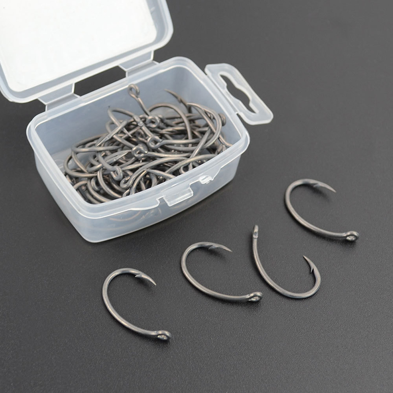 {YY30} Hirisi 50 Pcs Boxed Hoo - Fishing Hook Box recension och pris