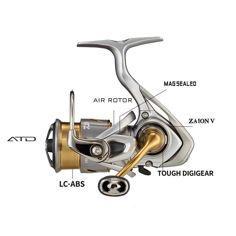 DAIWA 21 FREAMS LT Spinning Fi - Daiwa Reel Bg recension och pris