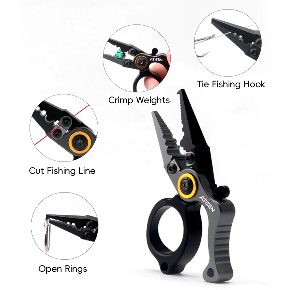 Fishing Pliers Mini Size Outdo - Fishing Hook Size recension och pris