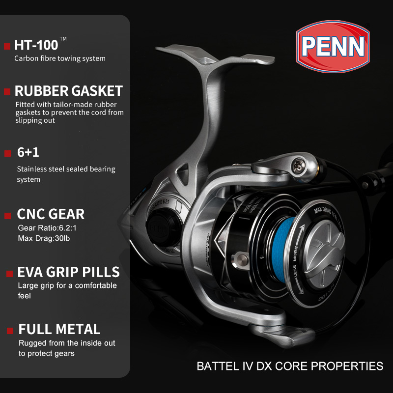 PENN BATTLE BTL IV DX 3000 400 - Penn Reel Battle recension och pris