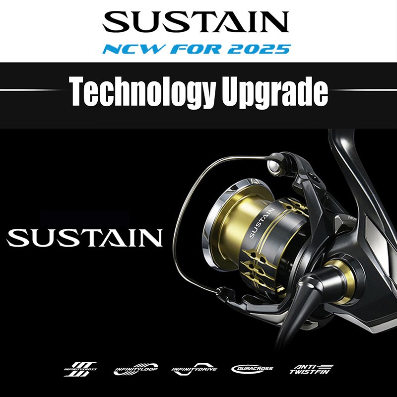 SHIMANO 2025 SUSTAIN Spinning  - Shimano Reel Sustain recension och pris
